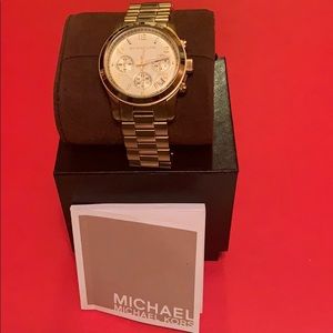 Gold Michael Kors Watch